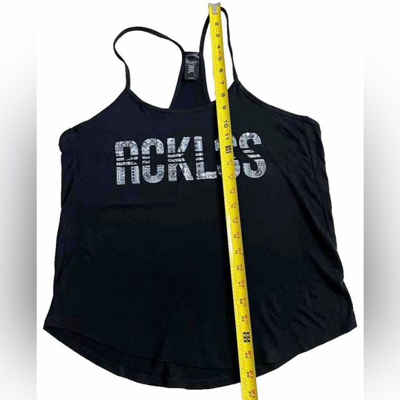 Y&R Young & Reckless Top Camisole Tank Women’s XS Black RCKLSS - Picture 6 of 7